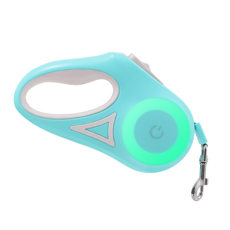Retractable Dog Leash with Collar & Spotlight – Automatic Heavy Duty Pet Leash for Small, Medium & Large Dogs (3M / 5M)