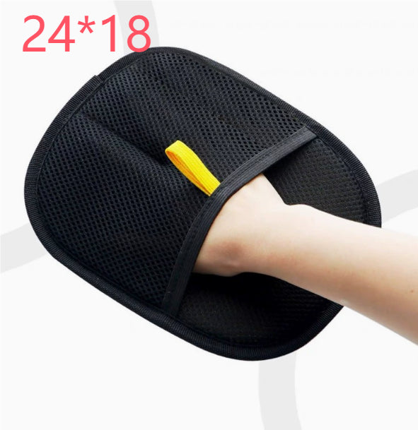 Pet Hair Remover Gloves – Deshedding Grooming Mitt for Dogs, Cats & Rabbits | Dual-Sided Silicone Hair Removal Brush Glove